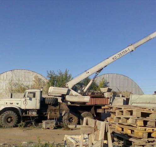 Автокран Краз (вездеход)