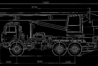 Автокран Кс 55713