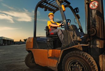 Работа на Погрузчике